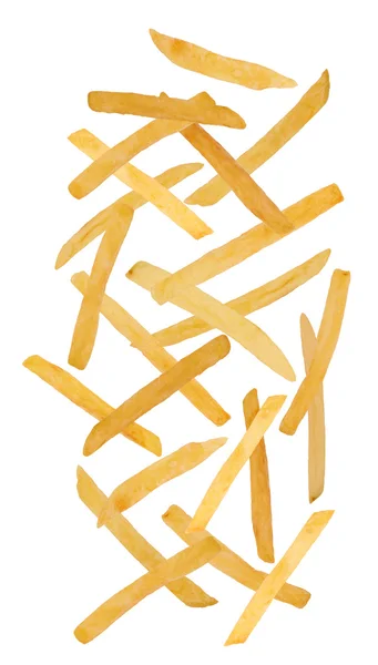 French fries  on white  background — Stock Photo, Image