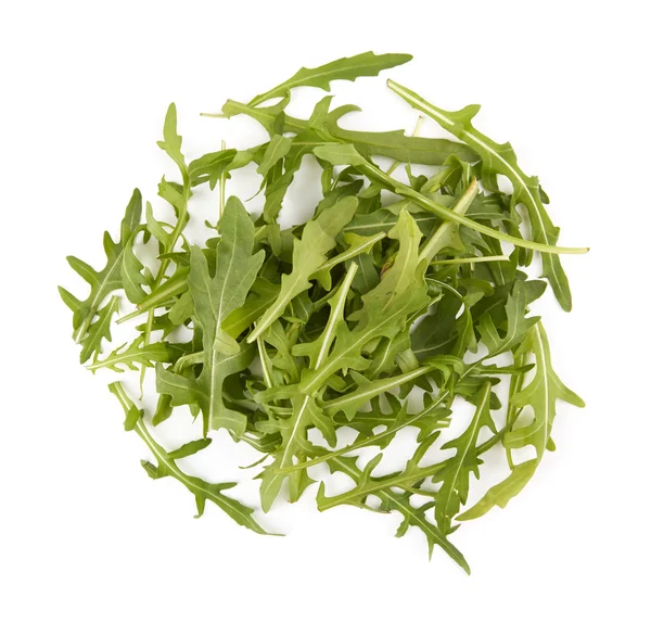 Arugula su bianco — Foto Stock