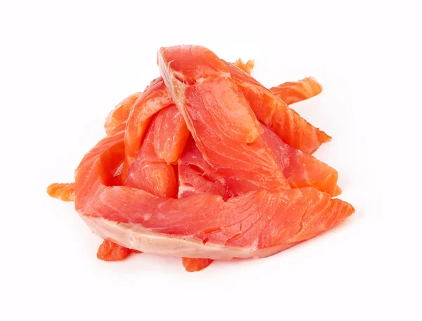 Salmon  on  white  background — Stock Photo, Image