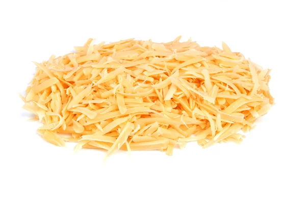 Käse auf weißem Hintergrund — Stockfoto