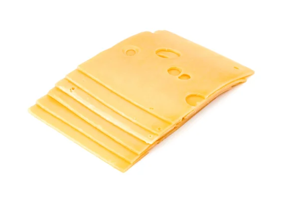 Cheese on a white background — Stock Photo, Image