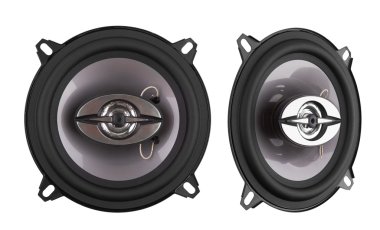 araç hoparlörleri izole 