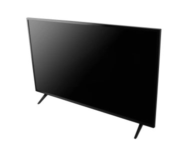 Beyaz arkaplanda izole edilmiş Windscreen öncülüğünde veya lcd internet TV monitörü