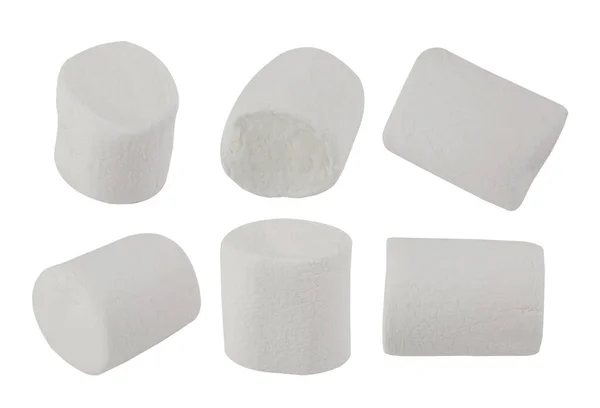 Marshmallow Isolated White Background — Stock Photo, Image
