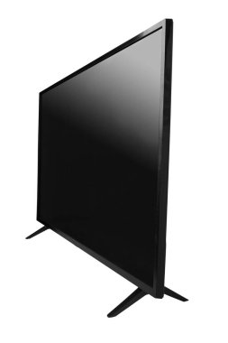Beyaz arkaplanda izole edilmiş Windscreen öncülüğünde veya lcd internet TV monitörü