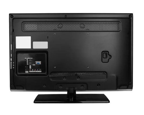 Čelní Sklo Vedl Nebo Lcd Internet Monitor Izolované Bílém Pozadí — Stock fotografie