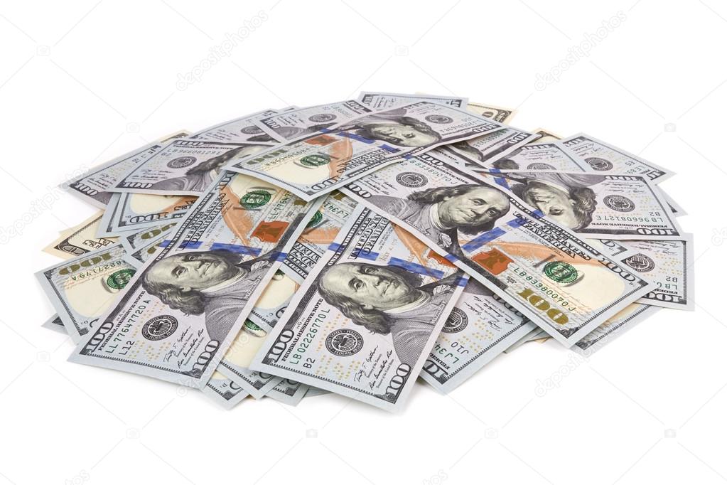 pile of dollars
