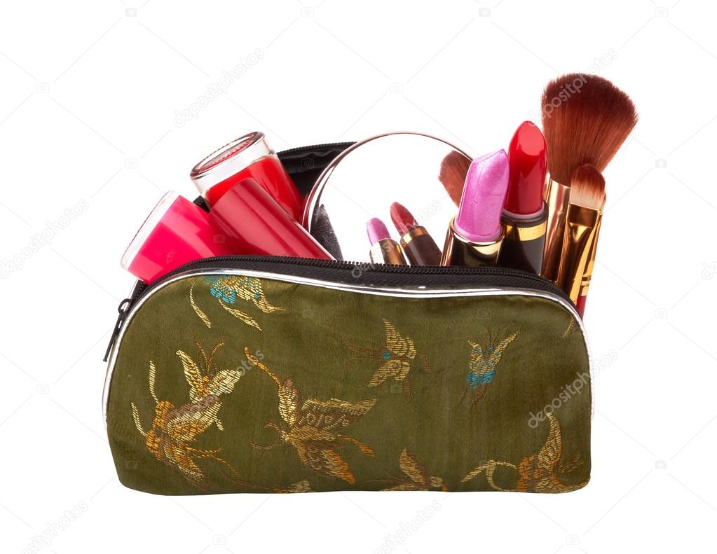 bag with cosmetics