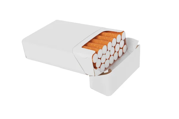 Förpackning cigaretter — Stockfoto