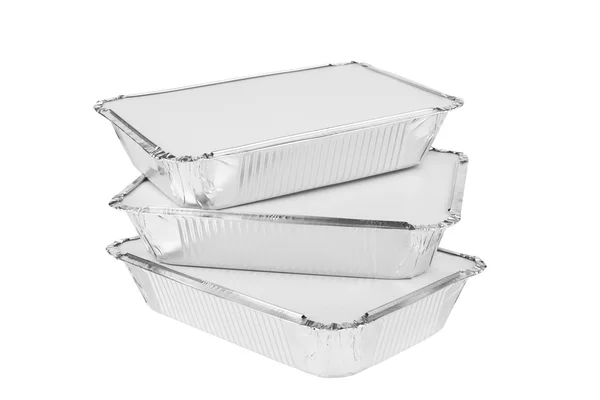 Foil trays — Stock Photo, Image