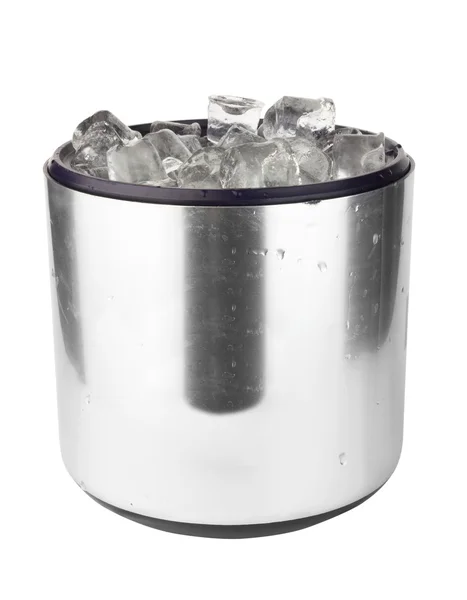 Ice  cubes  white — Stock Photo, Image