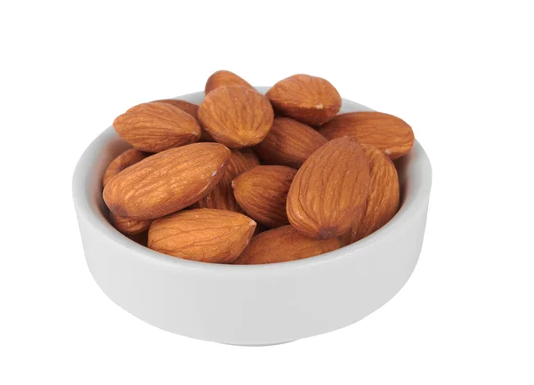 Almond  nut  white — Stock Photo, Image