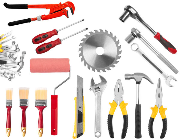 hand   tools   white