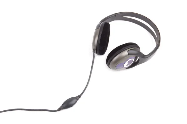 Headphones  on   white — Stock Photo, Image