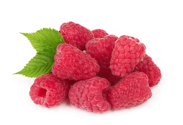 Raspberry  on a  white — Stock Photo, Image