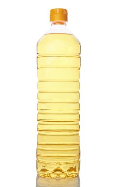 Petrol şişe üzerinde bir beyaz