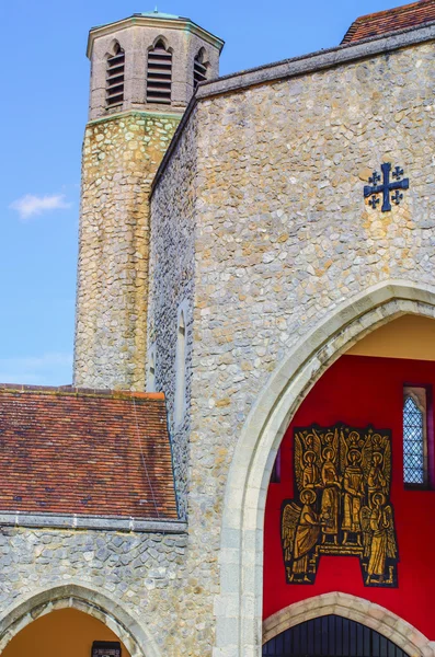 Open lucht altaar aan Aylesford Priory Maidstone Kent — Stockfoto