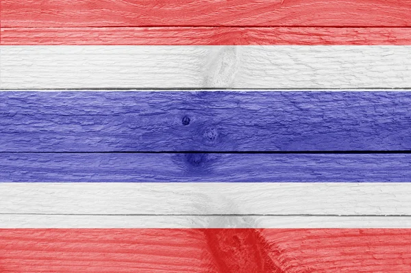 Bandeira da Costa Rica em uma prancha de madeira — Fotografia de Stock