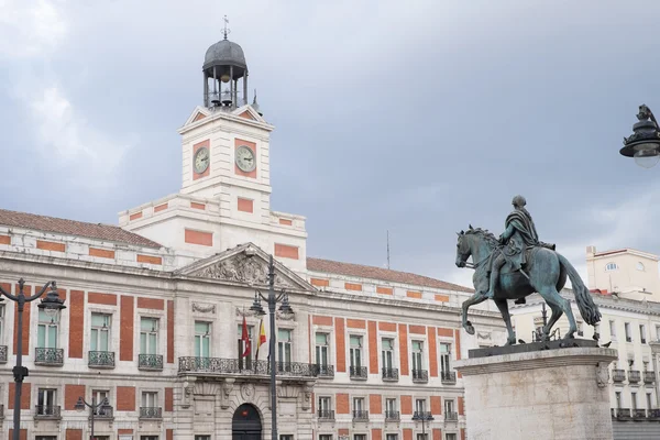 Sol square, Madrid, Spanien — Stockfoto