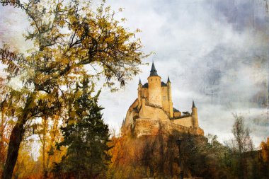 Segovia Alcazar Kalesi