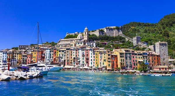 Portovenere - Ligurie, Cinque Terre, Itálie — Stock fotografie