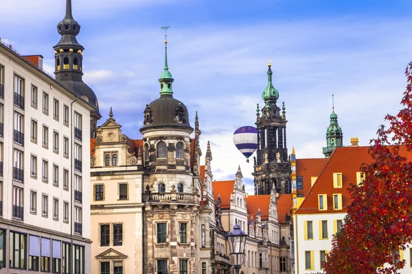 Vackra barockstaden Dresden, Tyskland — Stockfoto