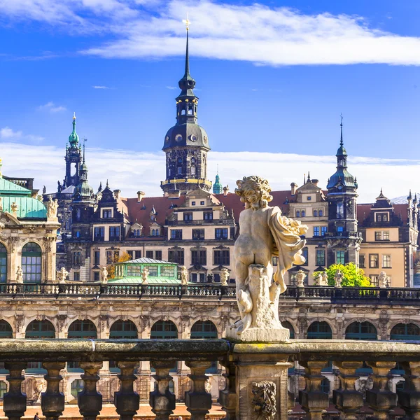 Beautiful baroque Dresden - Germany — Stock Photo, Image