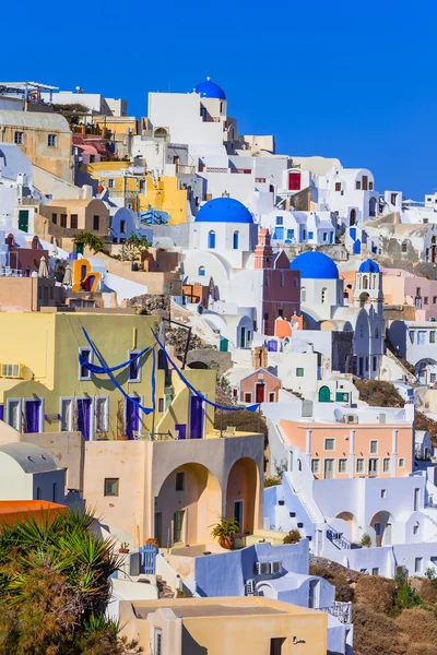 Bonito colorido Grécia - incrível Santorini . — Fotografia de Stock