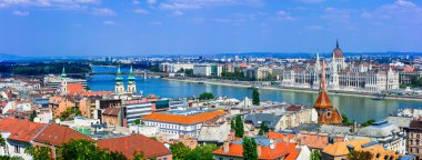 Avrupa yerler - Budapeşte, Macaristan'ın panoramik görünüm