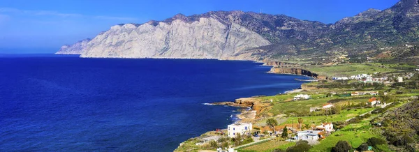 Natureza Deslumbrante Ilha Creta Paisagem Marítima Grécia — Fotografia de Stock