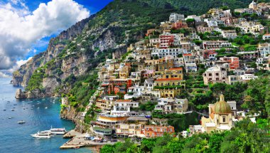 Güzel Positano Panoraması