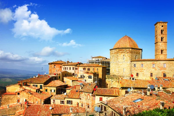 Middeleeuwse Volterra, Toscane — Stockfoto