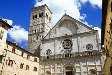 Ortaçağ Assisi, Umbria, İtalya