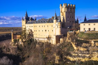 etkileyici Alcazar kale Segovia, İspanya