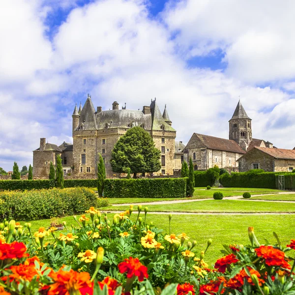 Vackra slott av Frankrike - Jumilhacen-le-grand — Stockfoto