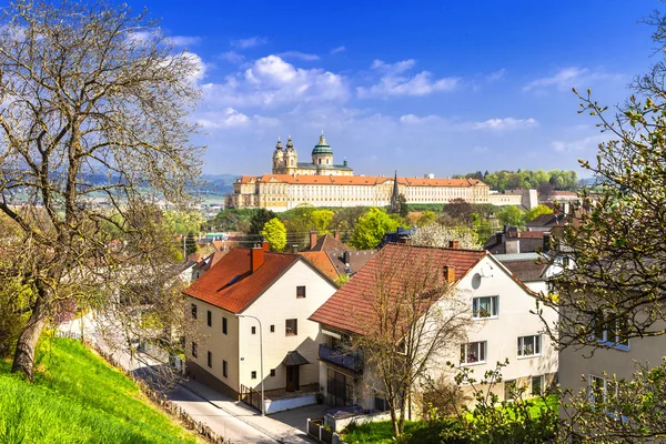 Opactwo Benedyktynów w melk, austria — Zdjęcie stockowe