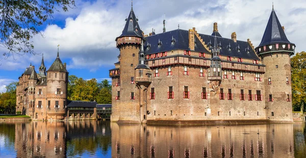 Fairy tale castle De Haar, Holland — Stock Photo, Image