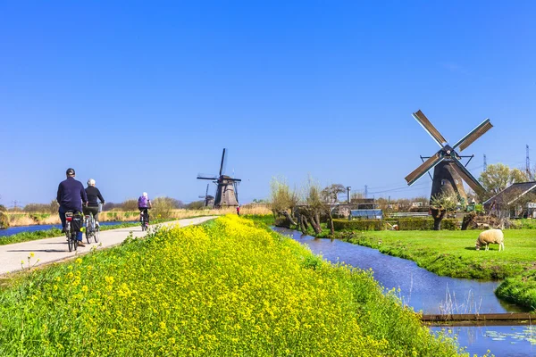 Actividades en el campo de Holanda — Foto de Stock