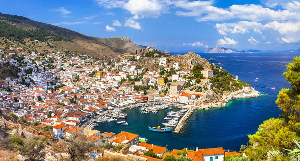 Panorama of Hydra, Saronics — Stock Photo, Image