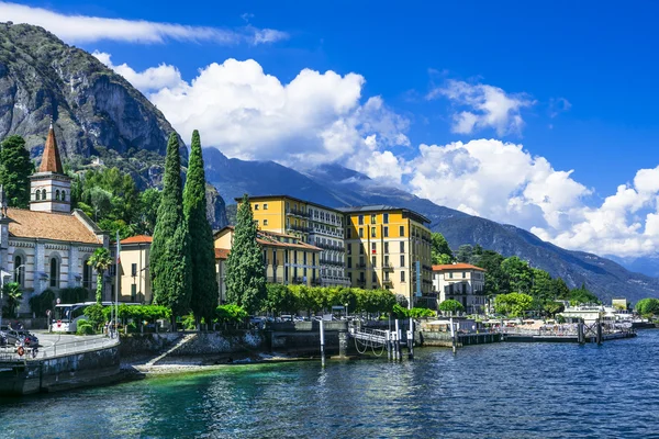 Paesaggi panoramici del Lago di Como - Cadenabbia, Italia — Foto Stock