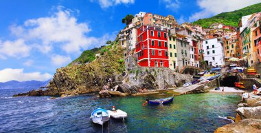 İtalya - Cinque terre yaz tatillerini için popüler hedef