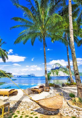 El Nido tropikal lüks tatil. Filipinler