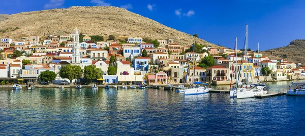 Schöne griechische inseln - halki (dodekanes)) — Stockfoto