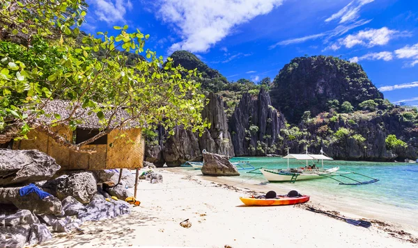 Ostrov Palawan tropické gataway, Filipíny, — Stock fotografie