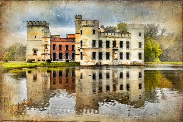 Castelo de Bouchot na Bélgica — Fotografia de Stock