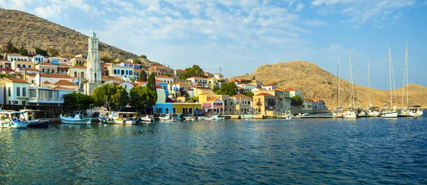 Traditional Greek islands - Chalki — Stock Photo, Image