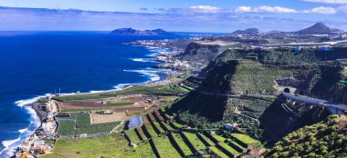 Gran Canaria ada - panoramik görünüm