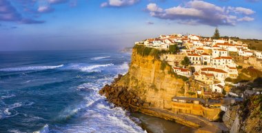 Azenhas do Mar - pictorial village in Atlantic coast of Portugal