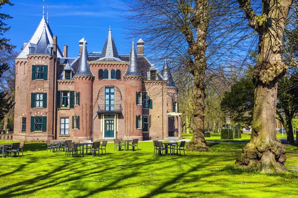 Castillo Keukenhof en Lisse, Holanda — Foto de Stock