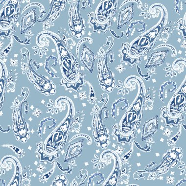 Fantezi çiçekler seamless desenli modeli. F için çiçek süsleme